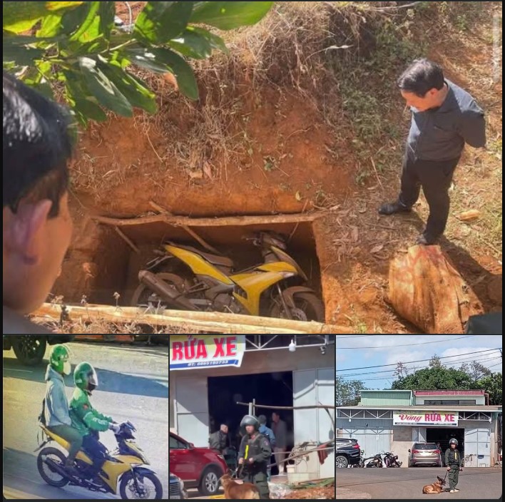 Vụ cư.ớ.p ng.ân hàng ở Gia Lai: Phát hiện xe máy bị chôn gần khu công nghiệp!