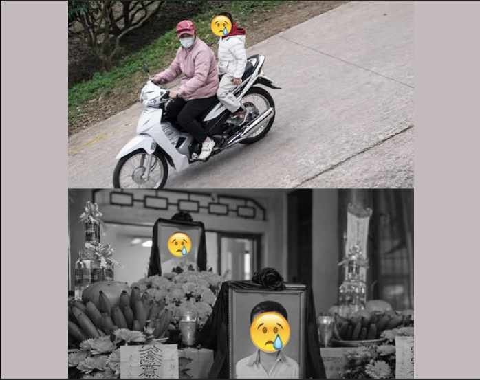 X:ót x:a wuá:  Nghe bảo lấy ck v/ũ ph/u và b:ị ck👊, ch:ịu 0 nổi b/ỏ về nhà ngoại,  Nhưng nhà ngoại k:o cho về, thế là trên đường về chuyện ko may đã xảy ra với 2 mẹ con☠️☠️ …chi tiet vụ việc👇