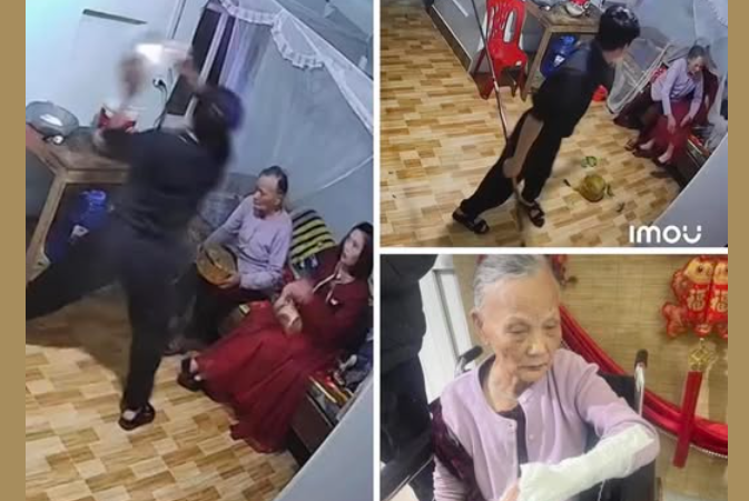 Nghệ An : ‼ VIDEO Người đàn ông đa’nh mẹ ruột, chị gái tối mùng 3 Tết