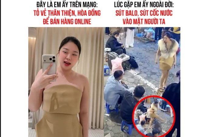 Cư dân mạng sau đó đã tr/ uy tìm danh tính chị gái này thì biết được chị là một người chuyên bán đồ ăn online, có lượt theo dõi khá cao.