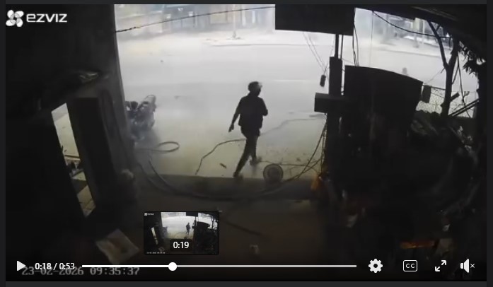 V-D: Khoảnh khắc bình nén khí n:ổ kinh hoàng, 1 người TV, 1 người bị thương ở Hưng Yên 😔