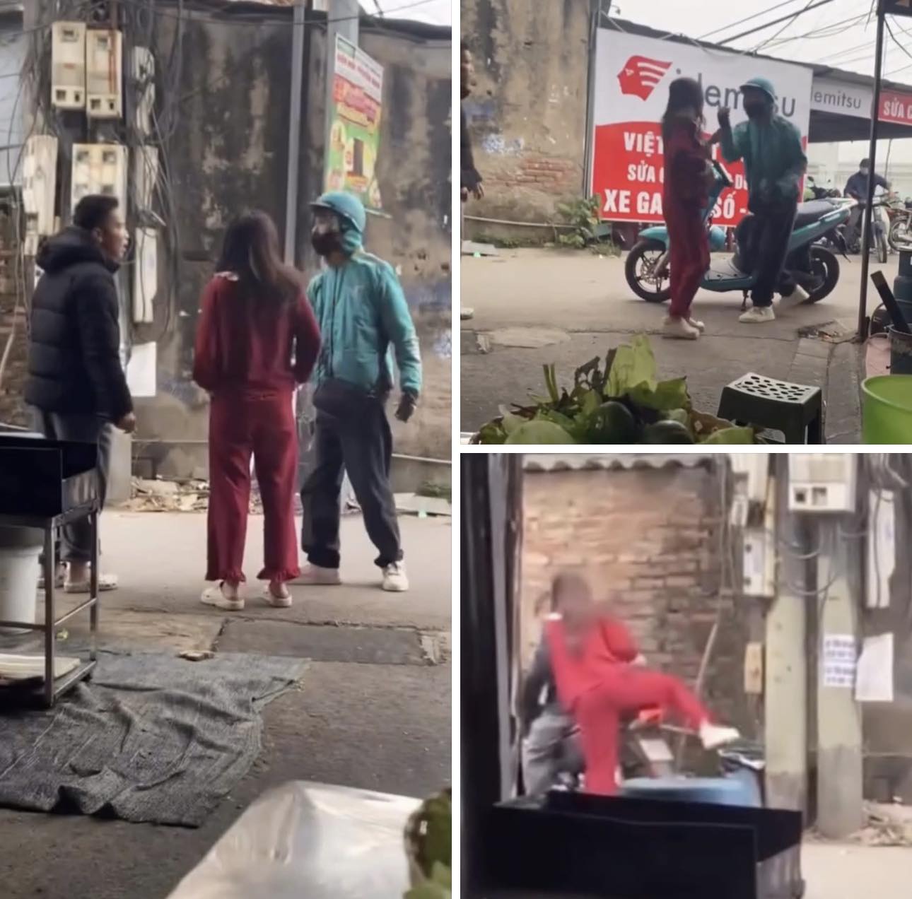 Buồn của a xe ôm xanh: Vk đi làm cty, sáng ra ck đi làm thì gặp