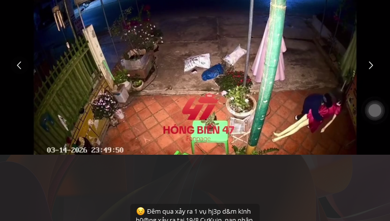 Đêm qua xảy ra 1 vụ hp d&m k!nh h0@g