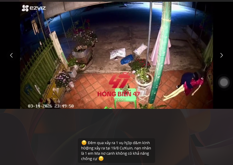 Đêm qua xảy ra 1 vụ hp d&m k!nh h0@g