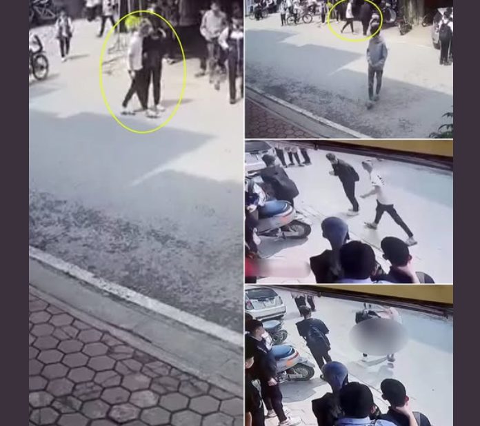 ❗️Phẫn nộ thanh nam sinh lớp 8 bj đàn anh tương tác 👊🦶 k0 thương tiếc, dù không quen biết gì 🥲 Đã thế đa’nh xong rồi khoe lên mạng xã hội như chiến tích 👇